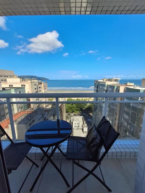 Helbor Stay Santos Pompéia Gonzaga - Varanda vista mar — 1