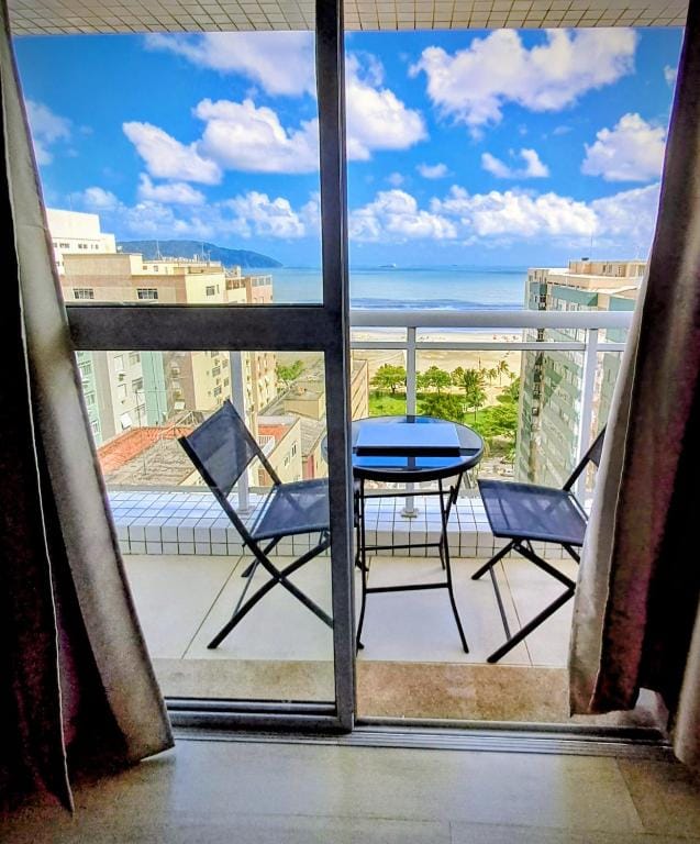Helbor Stay Santos Pompéia Gonzaga - Varanda vista mar — 4