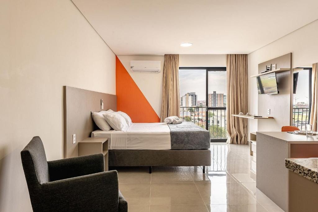 Apart Hotel Premium com Piscina, Academia, Ar e Wi-Fi - Da Capital ao Litoral — 2